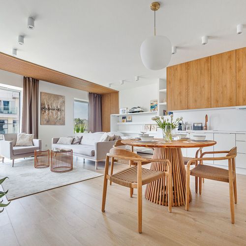 Apartament 5-osobowy częściowy z widokiem na morze z widokiem na port z 2 pomieszczeniami sypialnianymi