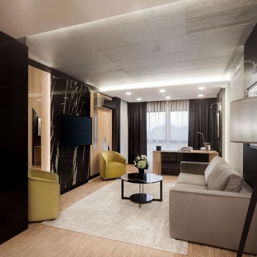 Apartament 2-osobowy Executive z 1 pomieszczeniem sypialnianym