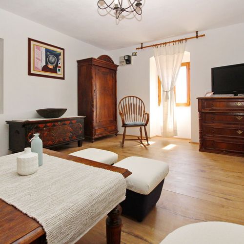 Apartament 4-osobowy z klimatyzacją z tarasem z 2 pomieszczeniami sypialnianymi A-23639-a