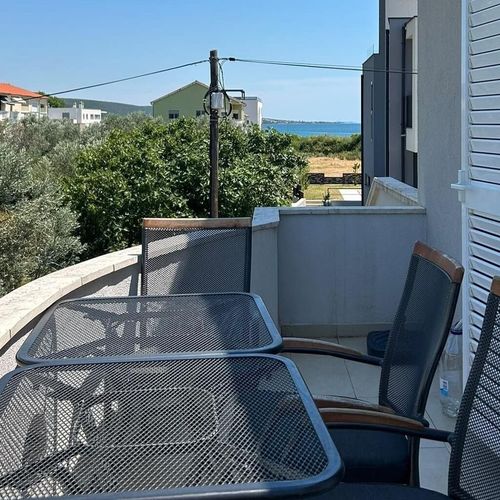 Apartament cu aer condiționat cu terasă cu 1 camera pentru 4 pers. A-23722-b