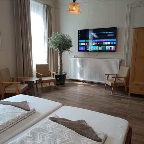 Apartament 2-osobowy Oliva z 1 pomieszczeniem sypialnianym (możliwa dostawka)