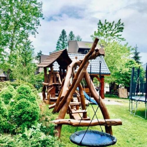 Domek całoroczny 11-osobowy z łazienką z tarasem