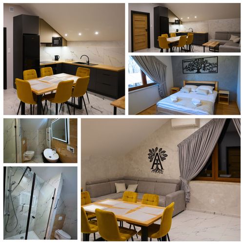 Lux Apartman pro 4 os. se 2 ložnicemi na poschodí (s možností přistýlky)