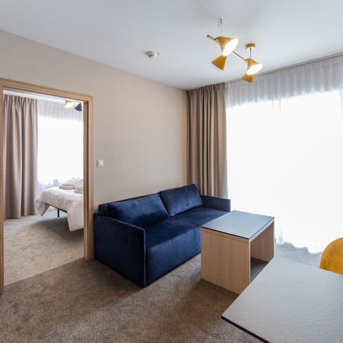Apartament 4-osobowy Standard z 2 pomieszczeniami sypialnianymi