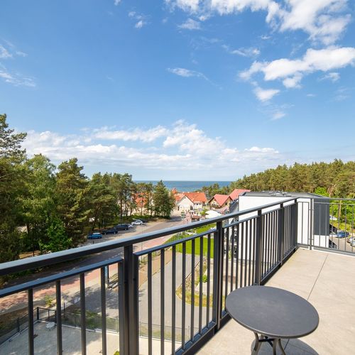 Apartament 4-osobowy Deluxe z balkonem z 2 pomieszczeniami sypialnianymi