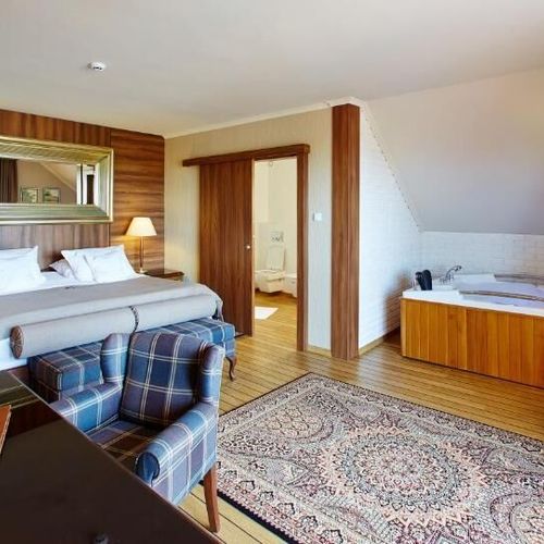 Apartament 3-osobowy z tarasem z 2 pomieszczeniami sypialnianymi