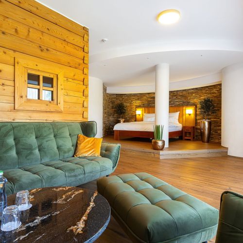 Executive se saunu  Apartman s manželskou postelí s 1 ložnicí