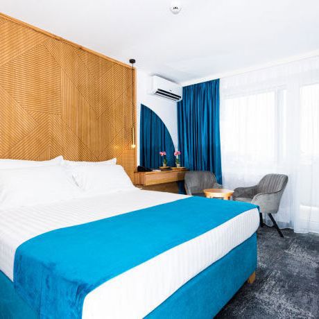 Sky Double Room with Side Sea View