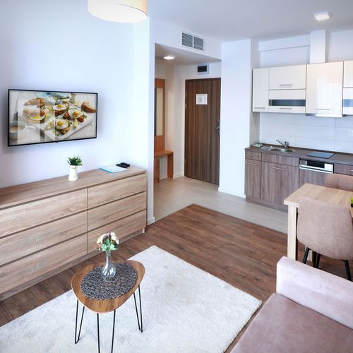 Apartament penthouse cu vedere spre munte cu 2 camere pentru 4 pers.