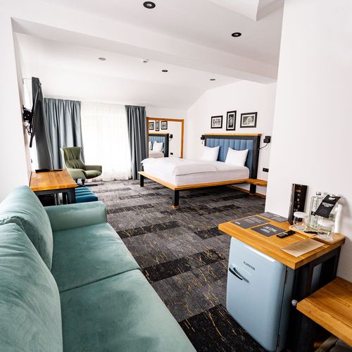 Apartament 2-osobowy na piętrze Superior z 1 pomieszczeniem sypialnianym