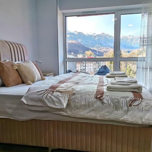 Apartament cu vedere spre munte cu panoramă cu 1 camera pentru 2 pers.