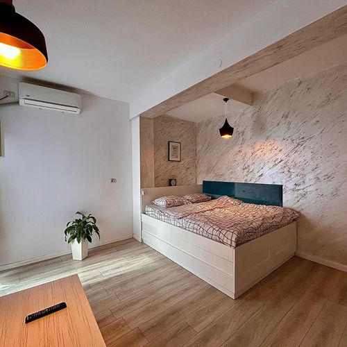 Apartament studio cu chicinetă proprie cu 1 camera pentru 3 pers.