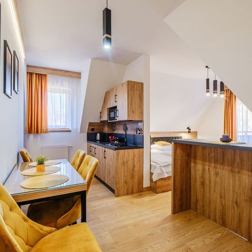 Apartament 4-osobowy z 1 pomieszczeniem sypialnianym