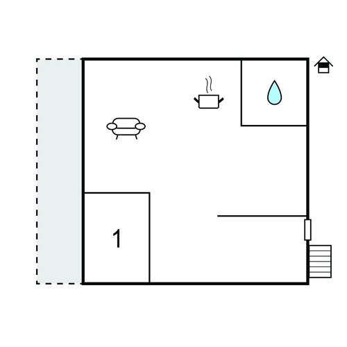Apartament pentru 2 pers. (se inchirieaza doar integral)