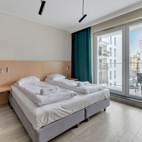 Apartament 4-osobowy z 1 pomieszczeniem sypialnianym