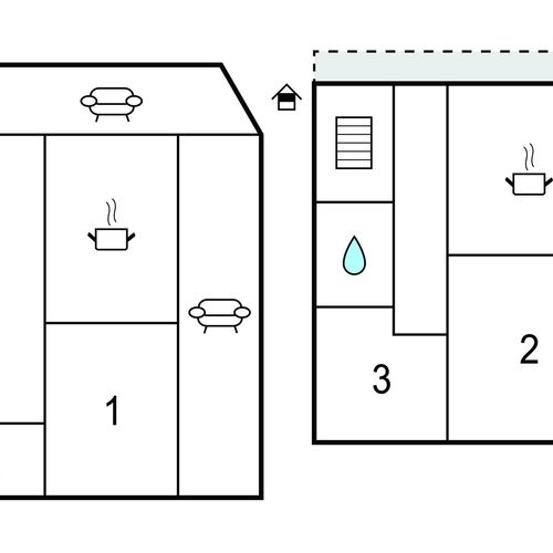 Apartament pentru 6 pers. (se inchirieaza doar integral)