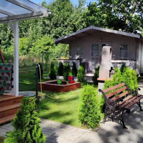 Domek drewniany 4-osobowy 