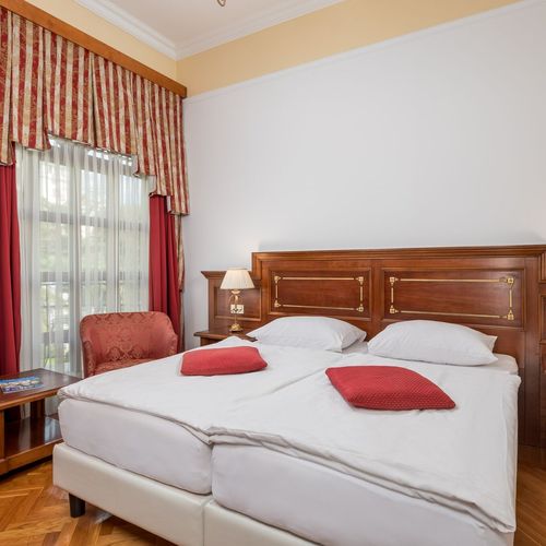 Camera twin premium cu vedere spre parc