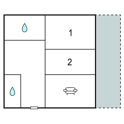 Apartament pentru 4 pers. (se inchirieaza doar integral)