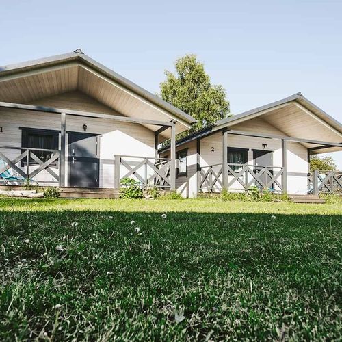 Domek całoroczny 6-osobowy parterowy z widokiem na ogród