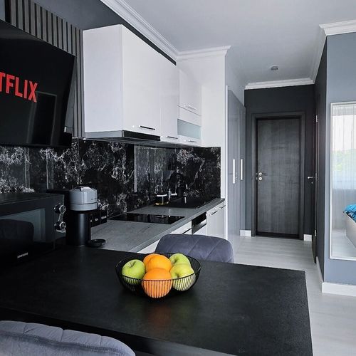 Apartament studio cu bucătărie proprie cu 1 camera pentru 2 pers.