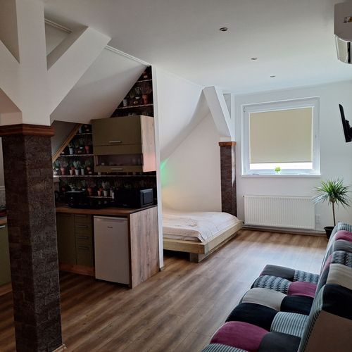 Apartament cu aer condiționat cu 2 camere pentru 4 pers.