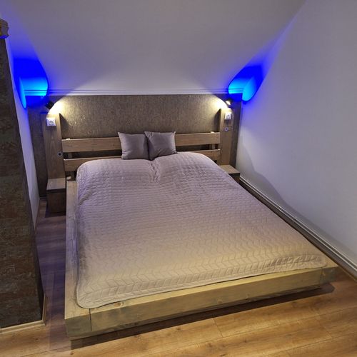 Apartament studio romantică cu 1 camera pentru 2 pers.