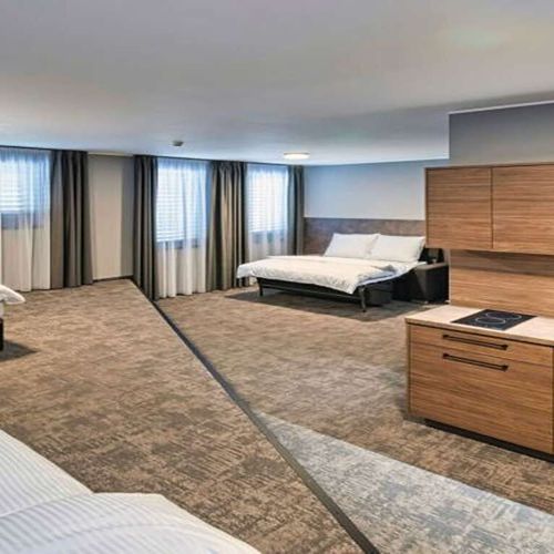 Apartament 3-osobowy Superior z aneksem kuchennym z 1 pomieszczeniem sypialnianym (możliwa dostawka)