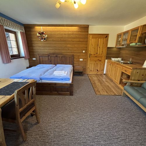 Apartament 4-osobowy Tourist z panoramą z 2 pomieszczeniami sypialnianymi