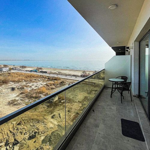 Apartament studio cu vedere spre mare cu 1 camera pentru 4 pers.