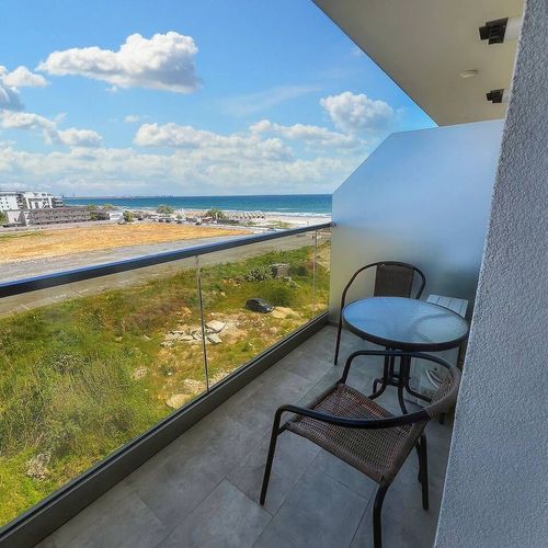 Apartament studio cu vedere spre mare cu 1 camera pentru 2 pers.