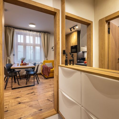 Komfort Apartman s manželskou postelí s 1 ložnicí přízemní (s možností přistýlky)