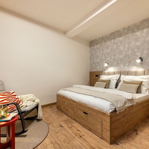 Komfort Apartman pro 5 os. se 2 ložnicemi na přízemí (s možností přistýlky)