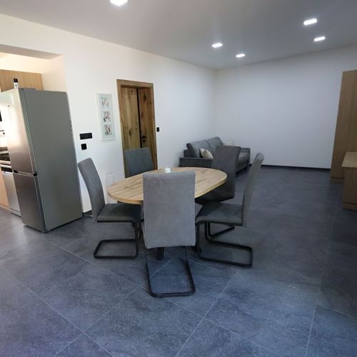 Apartman pro 5 os. se 2 ložnicemi s výhledem do zahrady přízemní