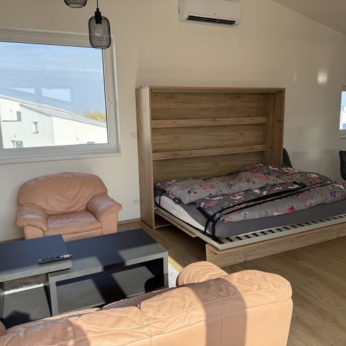 Apartman s klimatizací s terasou pro 5 os. se 2 ložnicemi