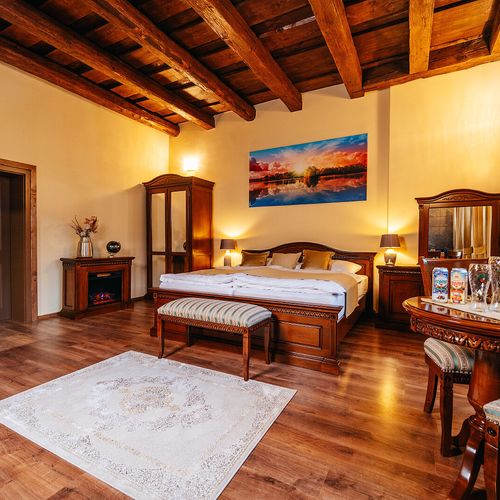 Deluxe Apartman s vanou s manželskou postelí s 1 ložnicí