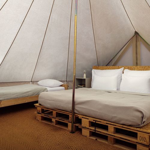 Glamping stan Indie  Bungalow (jako celek) pro 3 os.