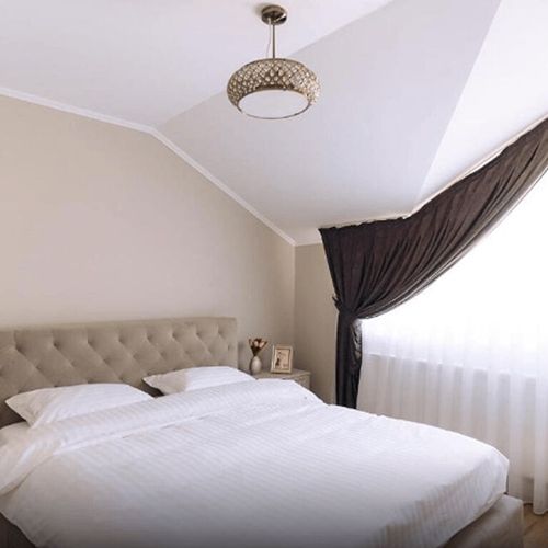 Apartament la etaj cu vedere spre grădină cu 2 camere pentru 4 pers.