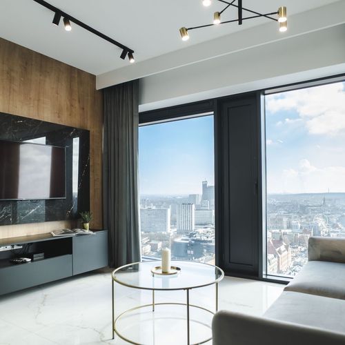 Lux Apartman pro 2 os. s 1 ložnicí s výhledem na město