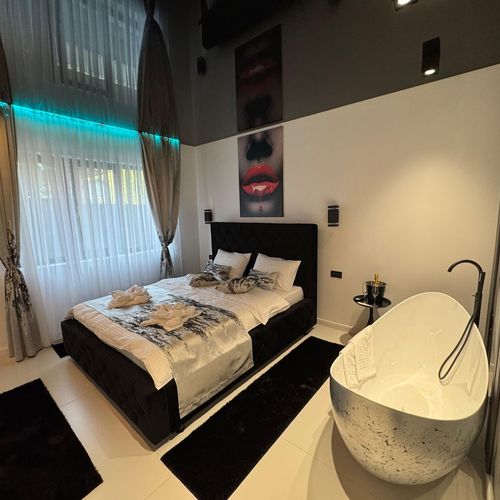Apartament vip romantică cu 2 camere pentru 4 pers.