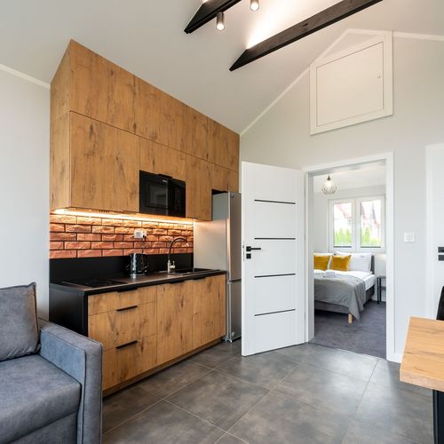 Domek całoroczny 4-osobowy parterowy z tarasem