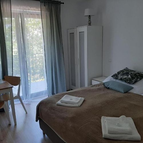 Camera twin cu balcon cu vedere spre mare