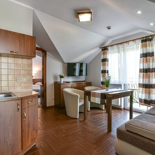 Apartament 5-osobowy z 2 pomieszczeniami sypialnianymi