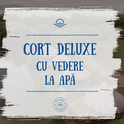 Bungalow cu baie comună cu vedere spre lac pentru 2 pers. (se inchirieaza doar integral)