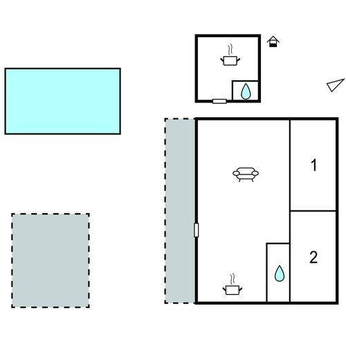 Apartament pentru 4 pers. (se inchirieaza doar integral)