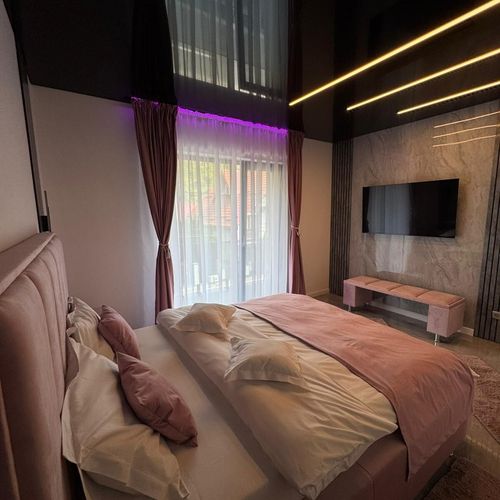 Apartament vip romantică cu 2 camere pentru 4 pers.