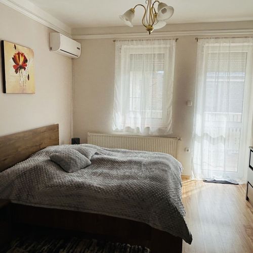 Apartament 2-osobowy na piętrze z widokiem na ogród z 1 pomieszczeniem sypialnianym