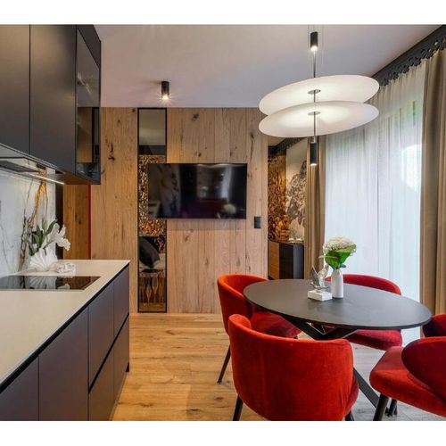 Apartament 4-osobowy Premium z widokiem na góry z 2 pomieszczeniami sypialnianymi
