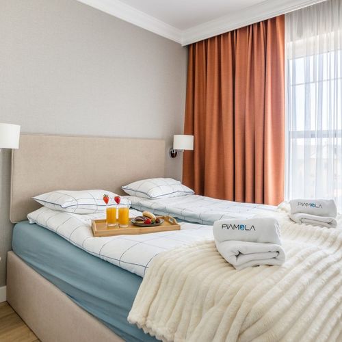 Apartament cu balcon cu 2 camere pentru 4 pers.
