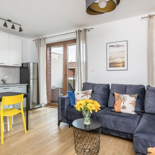 Apartament cu balcon cu 2 camere pentru 5 pers.